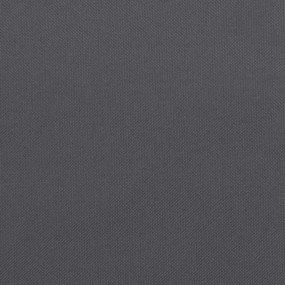 Almofadões p/ cadeiras jardim 6pcs 40x40x4 cm oxford antracite