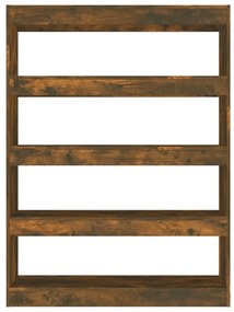 Estante/divisória 100x30x135 cm cor carvalho fumado