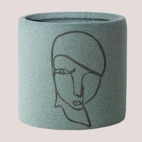Vaso Em Cerâmica Olaf C - Sklum