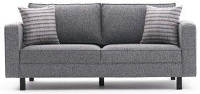 Sofá de 2 Lugares Kale – Cinzento – 180x83x91 cm