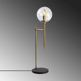 Candeeiro de Mesa Step – Dourado – 18 x 24 x 66 cm