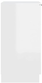 Sapateira 30x35x70 cm derivados de madeira branco brilhante