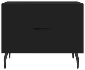 Mesa de centro 50x50x40 cm derivados de madeira preto