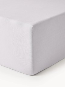 Lençol com elástico para cama de casal em mistura de jersey e elastano Lara