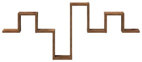 Prateleira de Parede Madeira Velha 104,5x10x43 cm Madeira de Engenhari