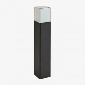 Baliza Led De Exterior Em Alumínio Torevi Preto & ↑50 Cm - Sklum