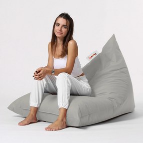 Puff de Jardim Pyramid Big Bed – Fumo – 145x35x90 cm | Tribo Home
