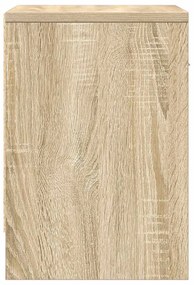 Mesas de cabeceira 2 pcs com gaveta 39x28x41 cm carvalho sonoma