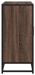 Aparador 92x35x76 cm derivados de madeira carvalho castanho
