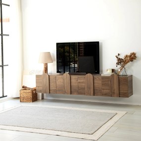 Móvel TV Stand New Line – Nogueira – 180 x 35 x 35 cm