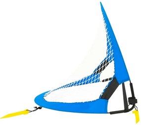 Baliza de futebol infantil 2 pcs 75,5x46x48 cm
