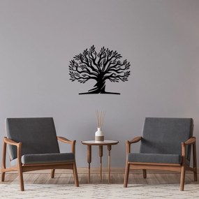 Acessório Decorativo de Parede Monumental Tree 18 – Preto – 54 x 67 cm