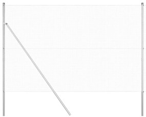 Cerca de Arame Soldado 1,5 x 50 m de Aço Galvanizado da