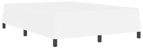 Cama Outros Branco Puro 140 x 200 cm Couro sintético