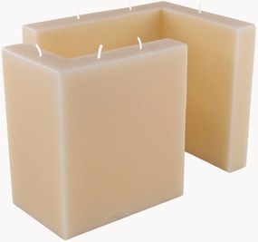 Velas artesanais X-Lulu, conjunto de 2