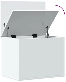Caixa de arrumação 60x42x46 cm derivados de madeira branco