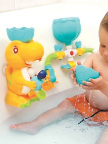 Conjunto para o banho Dinossauro, LUDI multicolor