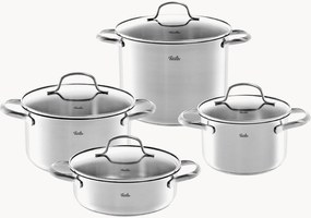 Conjunto de panelas com tampas San Francisco, conjunto de 4, vários tamanhos