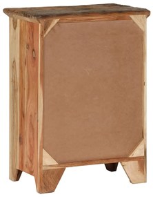 Aparador 55x33x75 cm acácia maciça/madeira recuperada