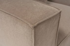 Sofá de Canto Sora – Cappuccino – 350x65x190 cm