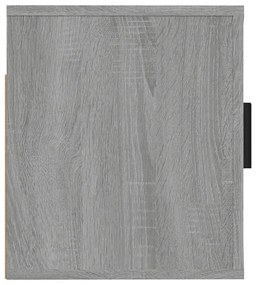 Móvel de TV para parede 57x34,5x40 cm cinzento sonoma