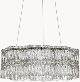 Lustre em vidro de cristal LED regulável Nuvia