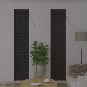 Persiana de Janela Cinzento-escuro 80 x 130 cm Alumínio