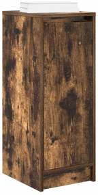 Sapateira 29,5x34x76 cm derivados de madeira carvalho fumado