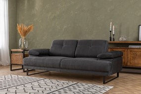 Sofá-Cama 2 Lugares Mustang – Antracite – 199x99x83 cm