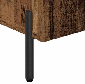 Sideboard vidaXL em Madeira Antiga 90x34x80 cm em Madeira Tecnológica