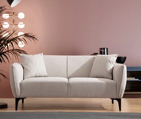 Sofá de 2 Lugares Belissimo – Off White – 160x67x95 cm