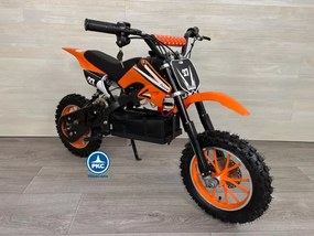 Mota elétrica Cross para crianças Moto Dirk 36V 800W Laranja