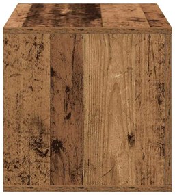 Armário de Armazenamento vidaXL Madeira Velha 103x41x40 cm Madeira Rep
