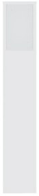Armário de cabeceira 200x18,5x104,5 cm branco