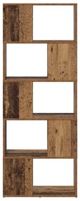 Suporte para TV Madeira velha Madeira engenheirada 60 x 24 x 155 cm