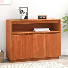 vidaXL Buffet Castanho 104.5 x 34 x 80 cm