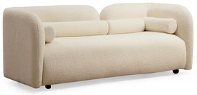 Sofá de 2 Lugares Victoria – Creme – 190x74x90 cm