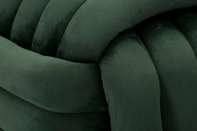 Puff Softy Green - Veludo Verde - 45 cm x 45 cm x 45 cm