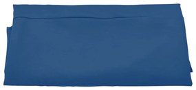 Tecido de substituição p/ guarda-sol exterior 300 cm azul-ciano