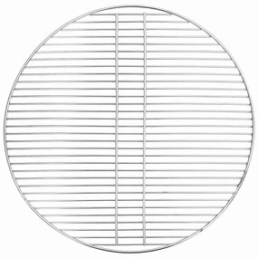 Grelha para Churrasqueira vidaXL Prata Ø60 cm Aço Inoxidável