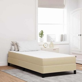 vidaXL Colchão de Cama com colchão Verde 90 x 200 cm tecido