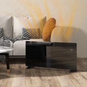 Radiador Elétrico de Chão ou de Parede, 87 x 21,5 x 44,5 cm, Potência de 2000 W