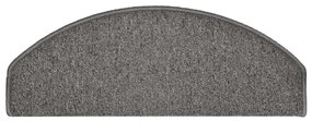 Tapetes de escada 30 pcs 65x24x4 cm cinzento-escuro