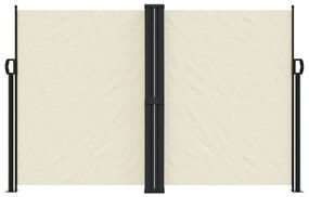Toldo lateral retrátil 160x1000 cm cor creme