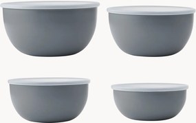 Taças para preparação de refeições com tampas KitchenAid, conjunto de 4
