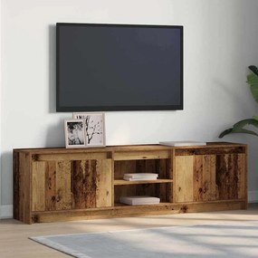 vidaXL Gabinete para TV Castanho 180 x 34 x 50 cm
