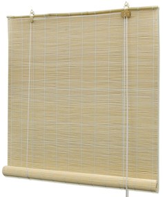 Estore de enrolar 120 x 220 cm bambu natural