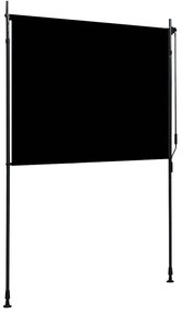 Estore de rolo para exterior 150x270 cm antracite