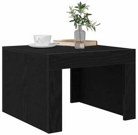 Mesa de centro Carvalho preto 50 x 50 x 35 cm