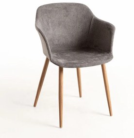Conjunto de 2 Cadeiras Kavi em Tecido - Várias Cores - Design Moderno